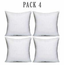 Pack of 4 Extra Deep Filed 18x18 Inches Cushion Pads Inserts Fillers Scatters