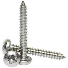 No 2 4 6 7 8 10 12 POZI PAN HEAD SELF TAPPERS A2 STAINLESS STEEL TAPPING SCREWS